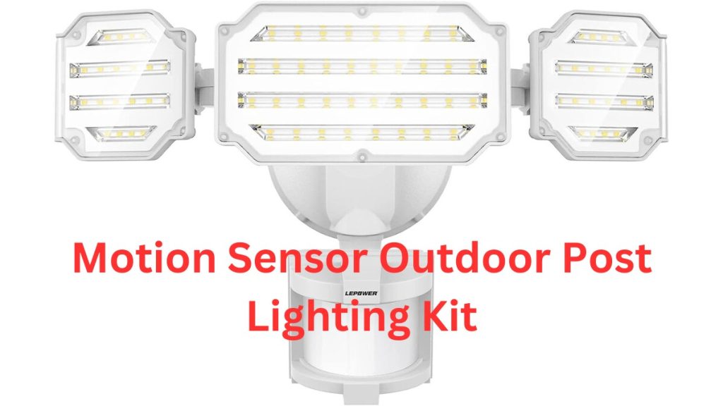 Outdoor Post Lighting Motion Sensor Kit